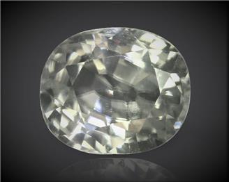 White Zircon Natural Certified 7.68 CTS... ( 85445 )